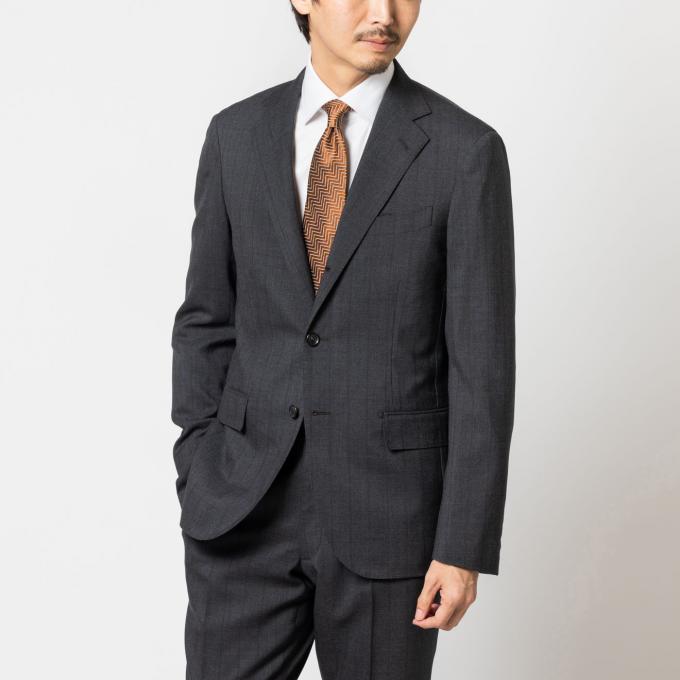 伊バルベラ社 スーパー110's チャコール