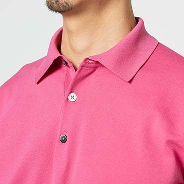 【入荷待ち】【半袖】オンリーグリーン / ニットポロ ピンク