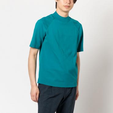【入荷待ち】【半袖】オンリーグリーン / モックネックニット グリーン