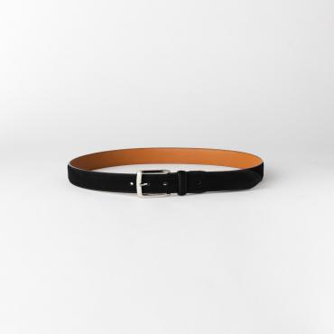 ヌバックレバーベルト ブラック