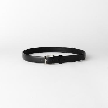 日本製 / 千鳥無双スムースレザーベルト ブラック