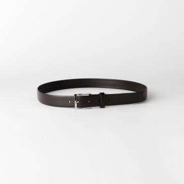 日本製 / 千鳥無双スムースレザーベルト ブラウン