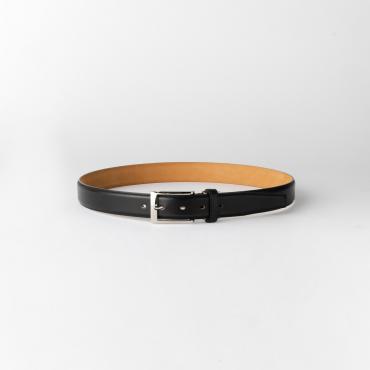 日本製 / 手染めレザーベルト ブラック