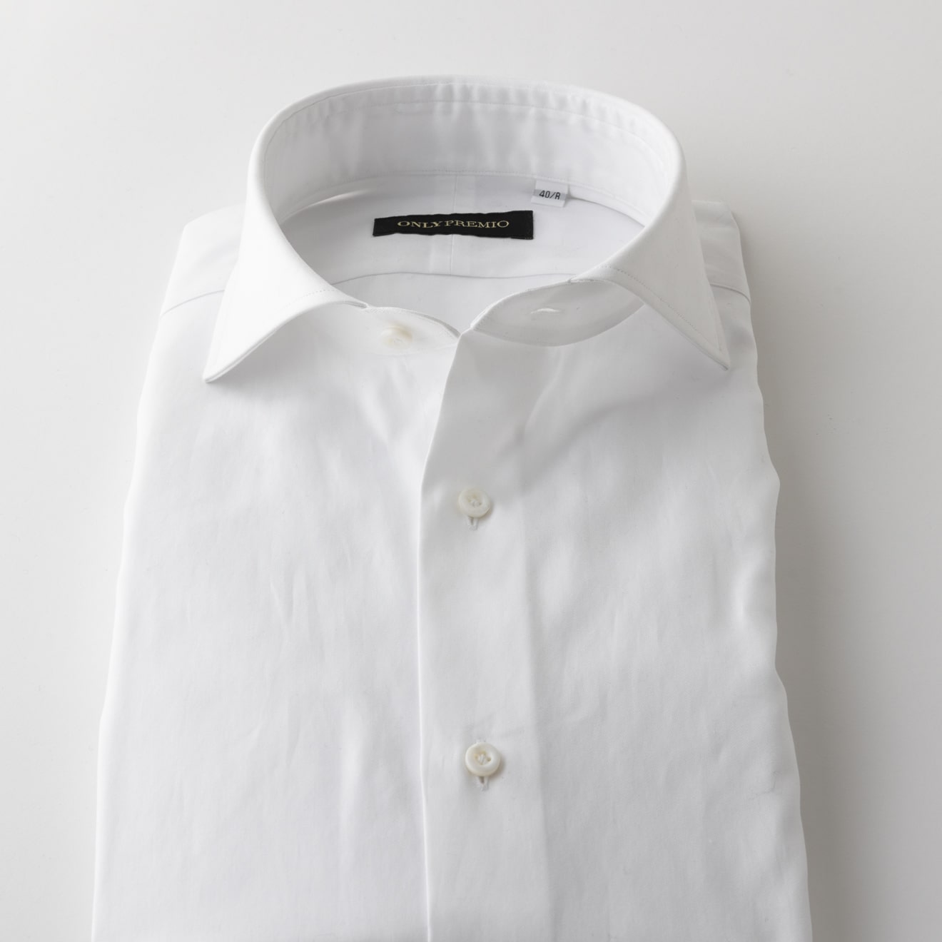 120番手双糸】WHITE コットン100%ツイルシャツ | ONLY ONLINE STORE