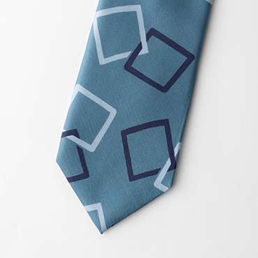 サックススクエアモチーフタイ