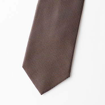 ブラウンソリッドタイ