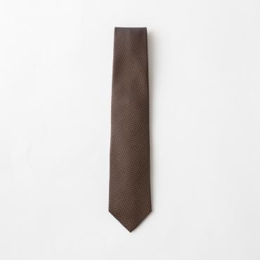 ブラウンソリッドタイ