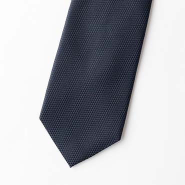 ネイビーソリッドタイ