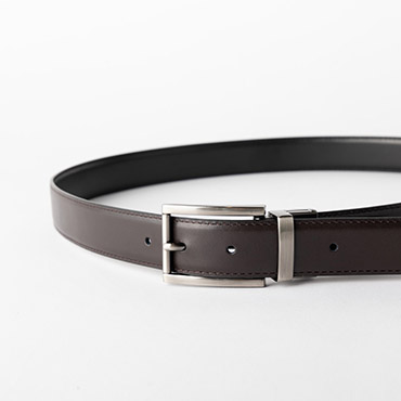 リバーシブルレザーベルト ブラック/ブラウン 定番