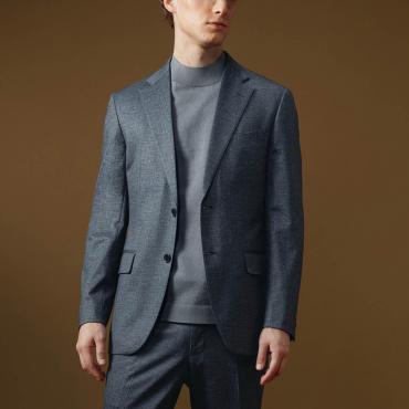 トラベラージャージー / セットアップジャケット グレー