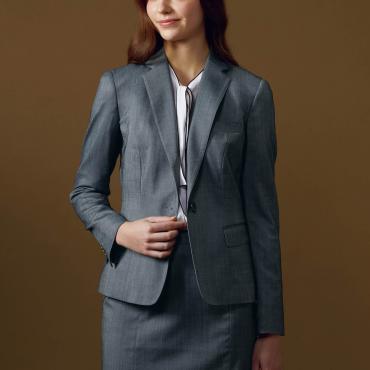 ホームウォッシュ / シングルジャケット ライトグレー 無地