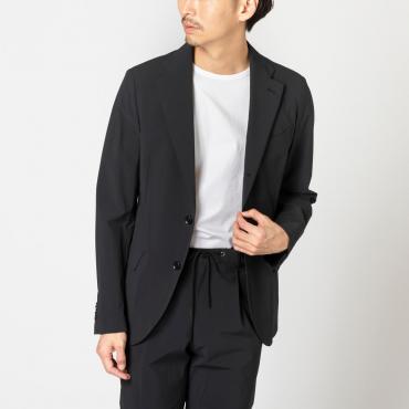 レイニーデイズ / ナイロンストレッチジャケット ブラック