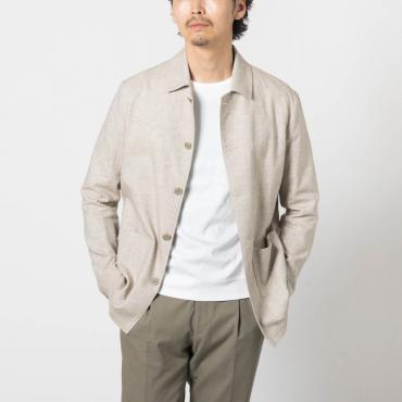 コットンリネンシャツジャケット