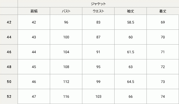 アイテムサイズ画像