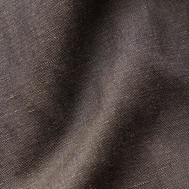 伊カノニコ社 ウールリネン  ダブルブレスト ブラウン