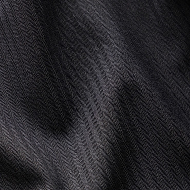 ウール50%ブレンド ネイビーストライプ