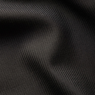 ウール50%ブレンド ブラックストライプ