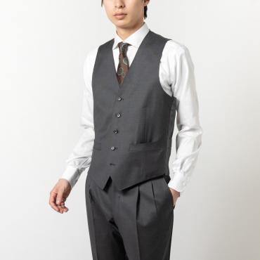 伊ロロピアーナ社 365 ベスト チャコール ツイル