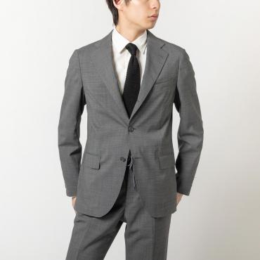伊マルゾット社 モノストレッチ セットアップジャケット グレー