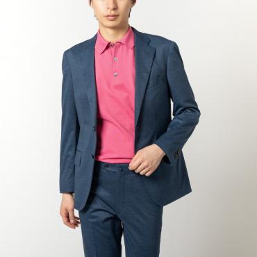 トラベラージャージー / セットアップジャケット ブルー