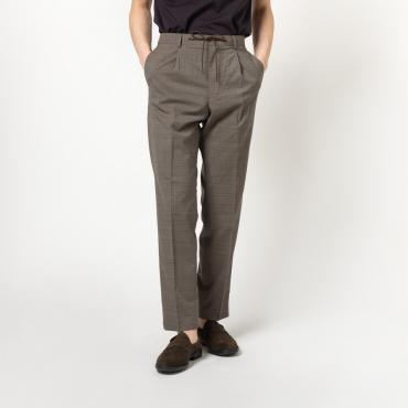 伊マルゾット社 モノストレッチ セットアップパンツ ベージュ