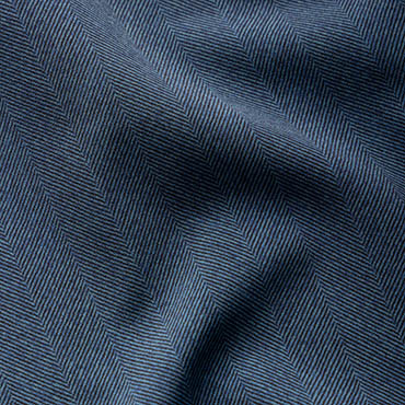 オンリーグリーン / ノータックパンツ ブルー ヘリンボーン