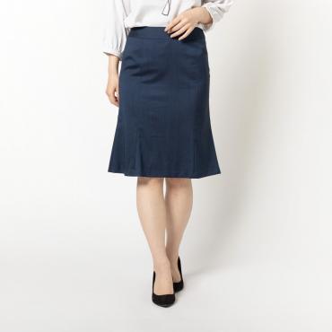 ホームウォッシュ / マーメイドスカート ネイビー 無地