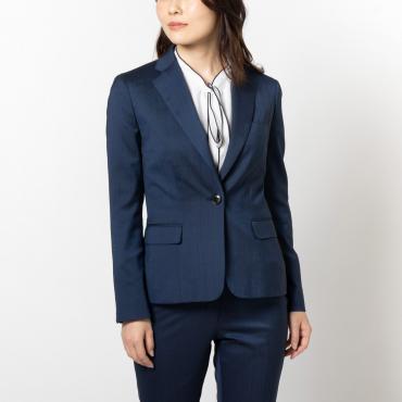 ホームウォッシュ / シングルジャケット ネイビー 無地