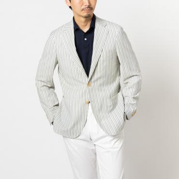 伊レダ社 フレクソ ジャケット ブルー×ホワイト