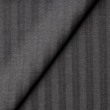 【秋冬】英ジョンフォスター Extrafine Merino Wool ストライプ グレー