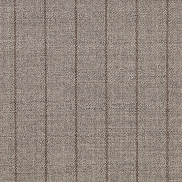 【通年】伊カノニコ SUPER110's ストライプ グレージュ