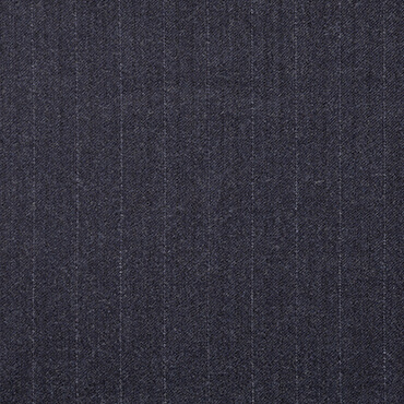 【秋冬】伊レダ SUPER110’s フランネル オルタネイトストライプ ネイビー