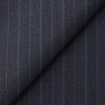 【秋冬】伊カノニコ スーパー120’s ブルーストライプ