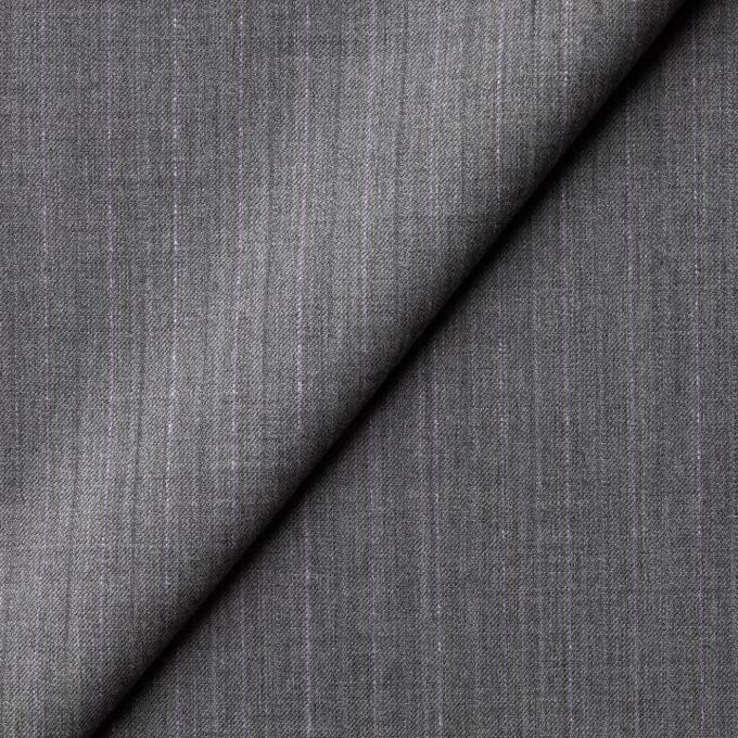 【秋冬】EXTRA FINE オルタネイトストライプ グレー