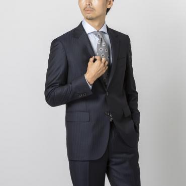 【最高級】伊LORO PIANA社 AUSTRALIS NAVY