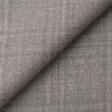 【通年】伊レダ スーパー110's グレー チェック