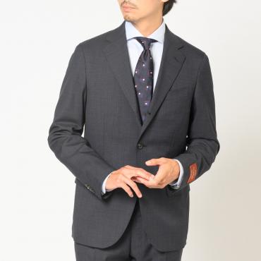 【通年】オーセンティコ ナチュラルストレッチ ブラウンチェック