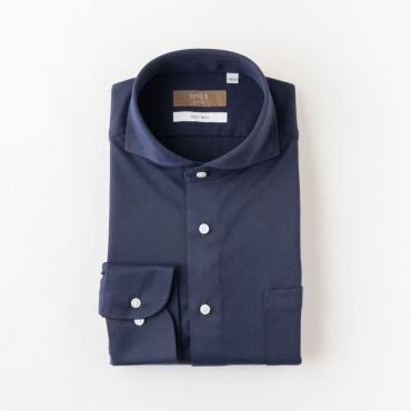 【入荷待ち】鹿の子ニットジャージー / カッタウェイ スナップボタン