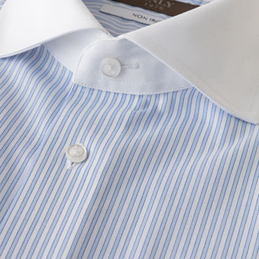 綿100%ノンアイロン / クレリック