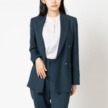 オリベイラ社 ダブルブレストジャケット ブルー
