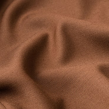 ECO&WASHABLE　ブラウン無地　ツイル