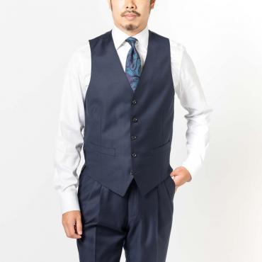 伊ロロピアーナ社 365 ベスト ネイビー ツイル