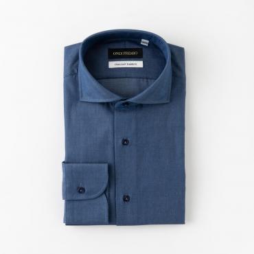 【数量限定】 ITALIAN FABRIC DARK BLUE ツイル