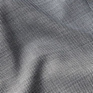 トラベラー / ウール混ノータックパンツ　ライトグレーバーズアイ