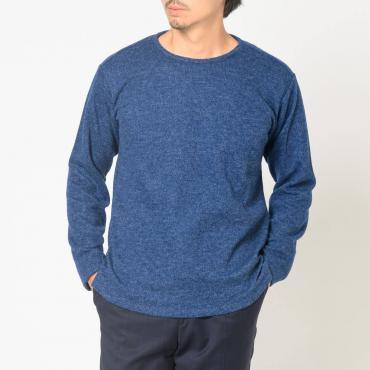 TAILOR’S T-KNIT 起毛 ブルー