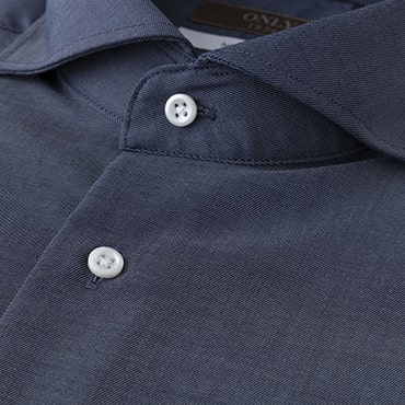 トラベラー / ストレッチノンアイロン カッタウェイ スナップボタン