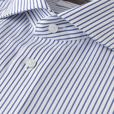 綿100%ノンアイロン / ワイドスプレッド