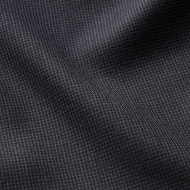 メリノウール100% チャコールグレー 千鳥