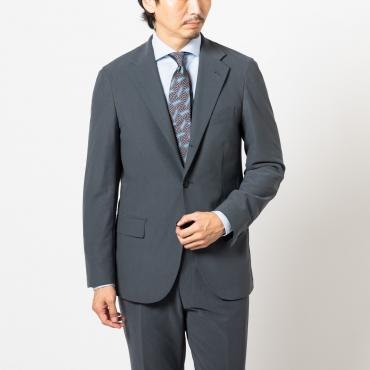 伊ファビオ社 スーパーストレッチ セットアップジャケット ブルー