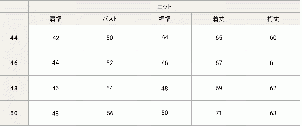 アイテムサイズ画像